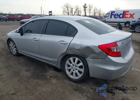2012 Honda Civic Lx из США, поврежденный, VIN 19XFB2F54CE392219